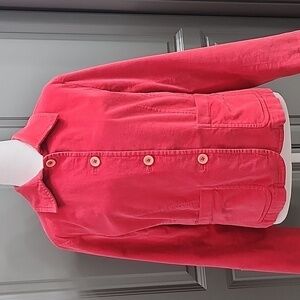 TALBOTS RED VELVET BLAZER JACKET SIZE 8